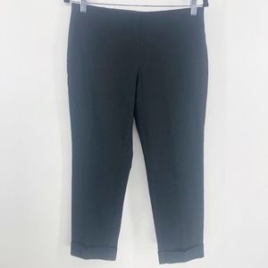 J. Jill Premium Bi-Stretch Black Cuff Pants